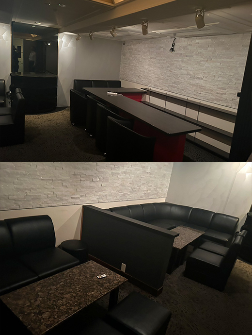 店内カウンターの写真